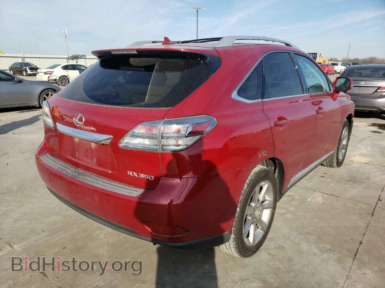 2012 LEXUS RX350 - VIN: 2T2ZK1BA2CC070005 - Фото 4