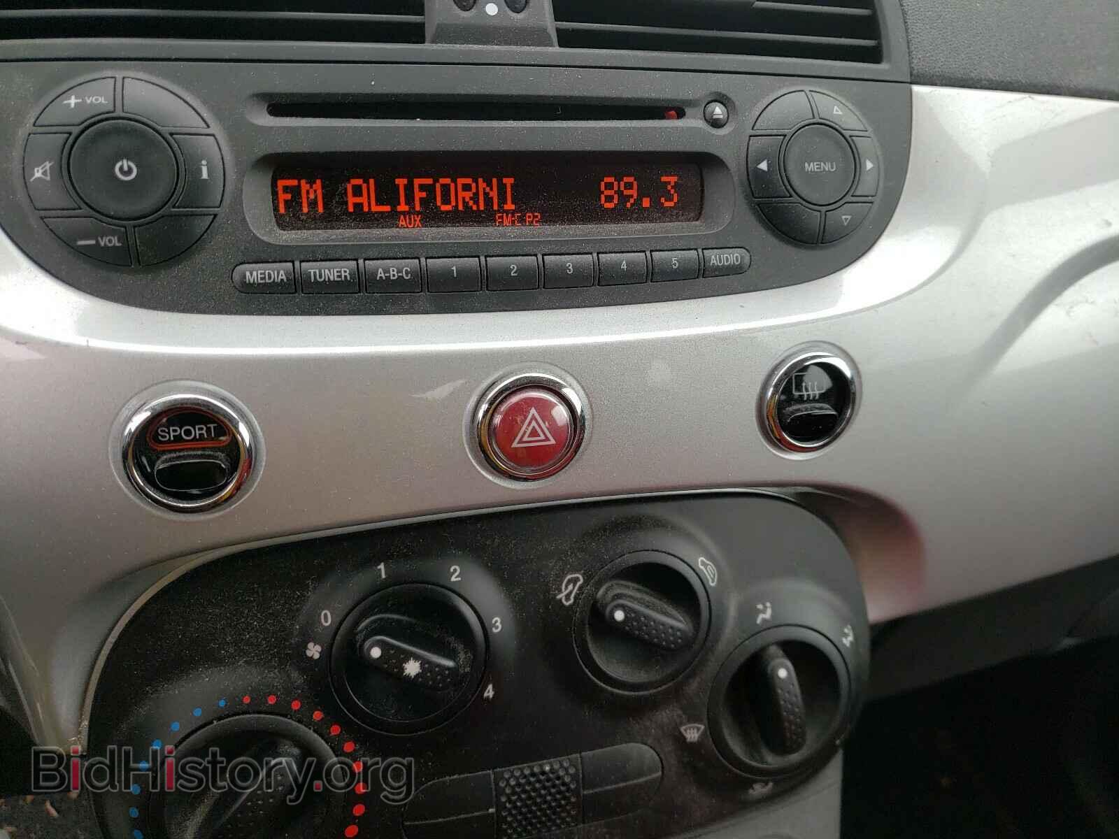2012 FIAT 500 - VIN: 3C3CFFAR8CT309576 - Фото 9
