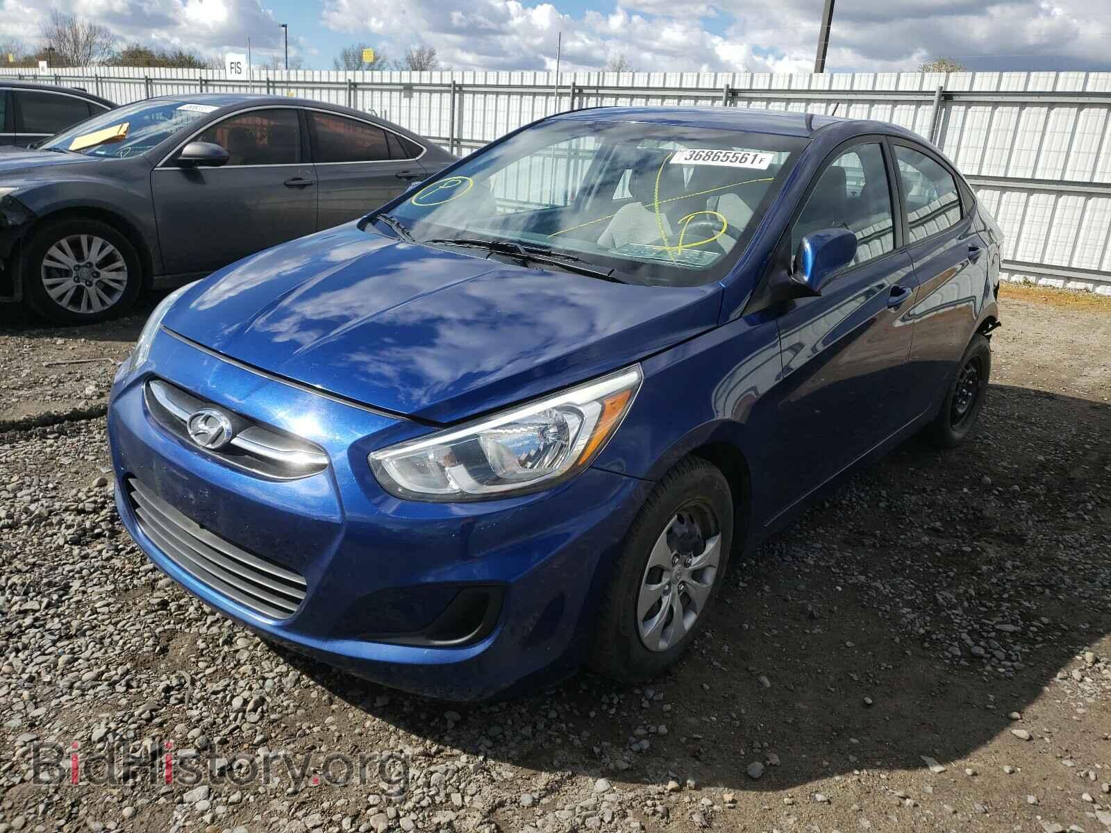 2015 HYUNDAI ACCENT - VIN: KMHCT4AE9FU932524 - Фото 2