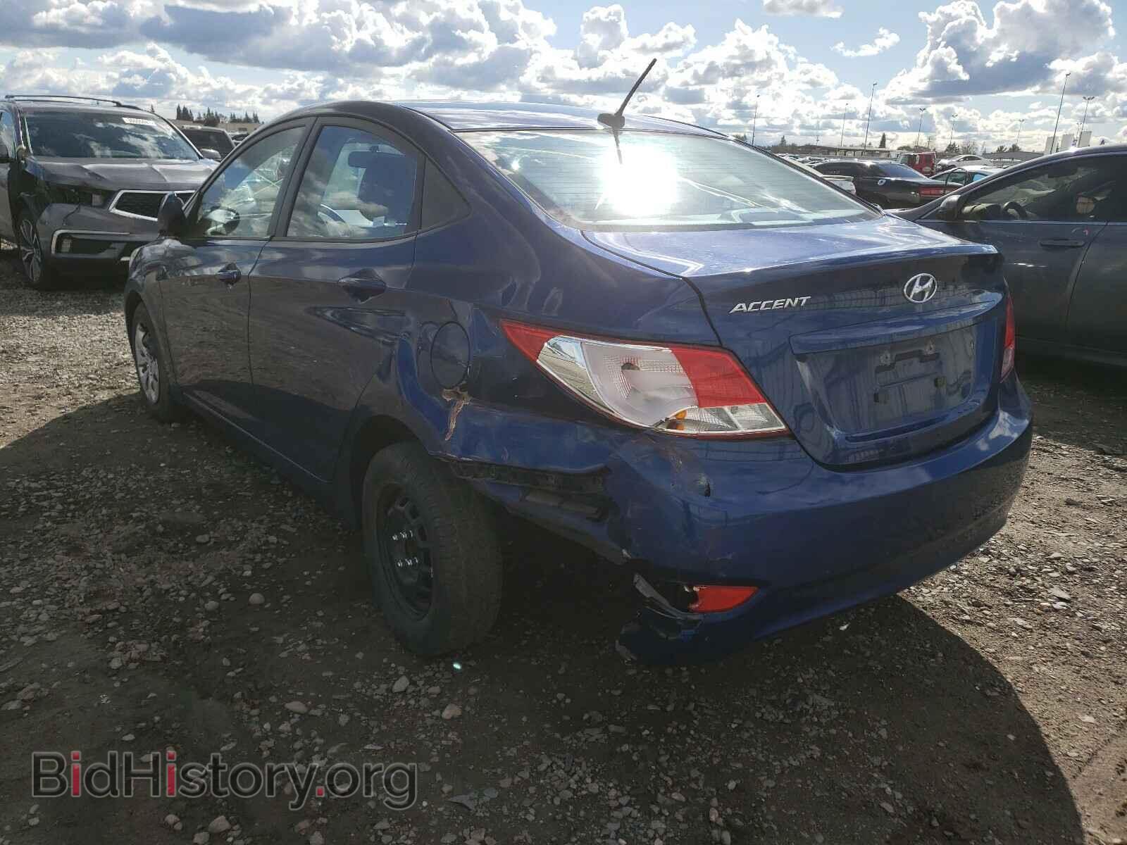 2015 HYUNDAI ACCENT - VIN: KMHCT4AE9FU932524 - Фото 3