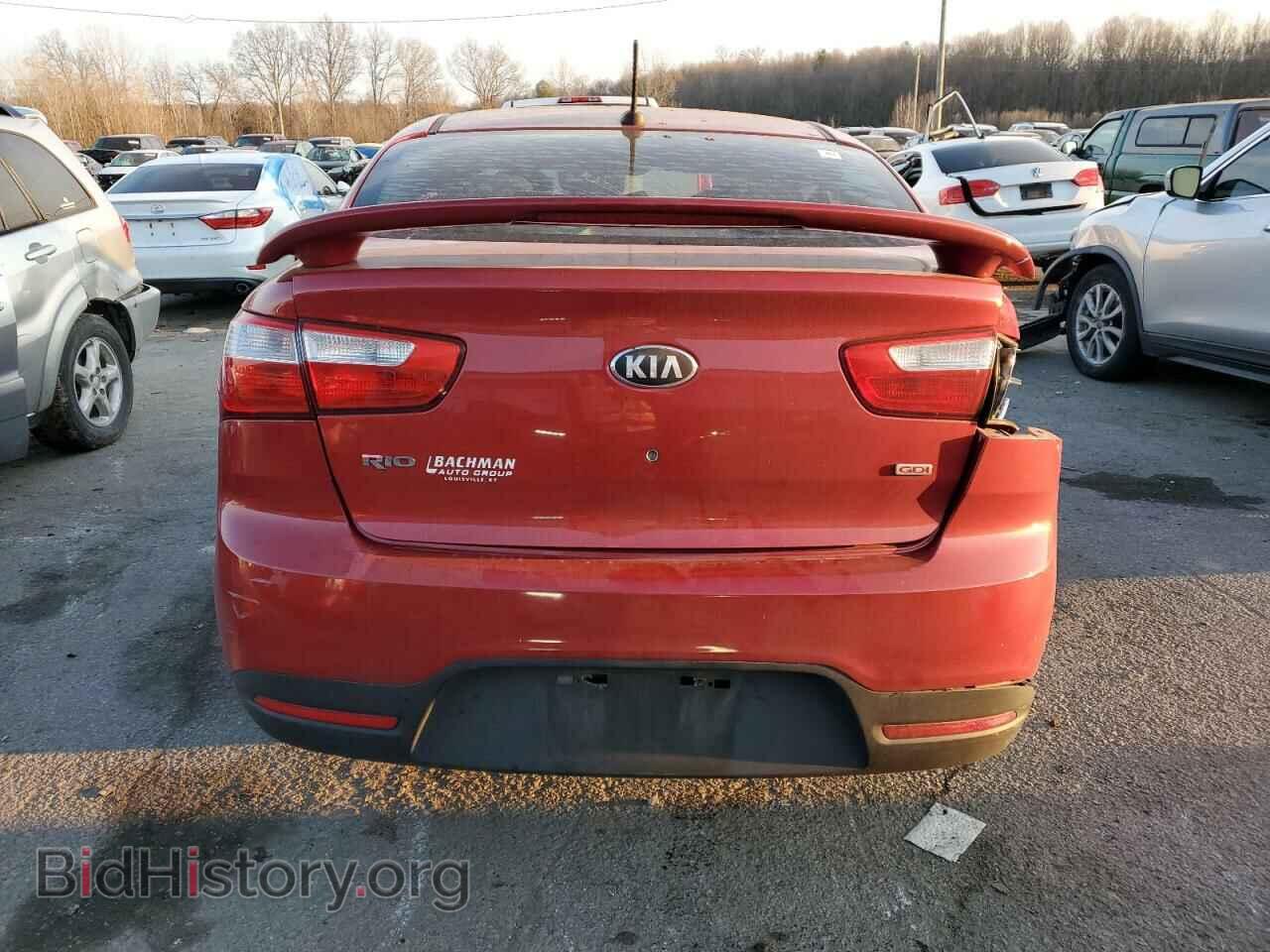 2013 KIA RIO - VIN: KNADM4A39D6169214 - Фото 6