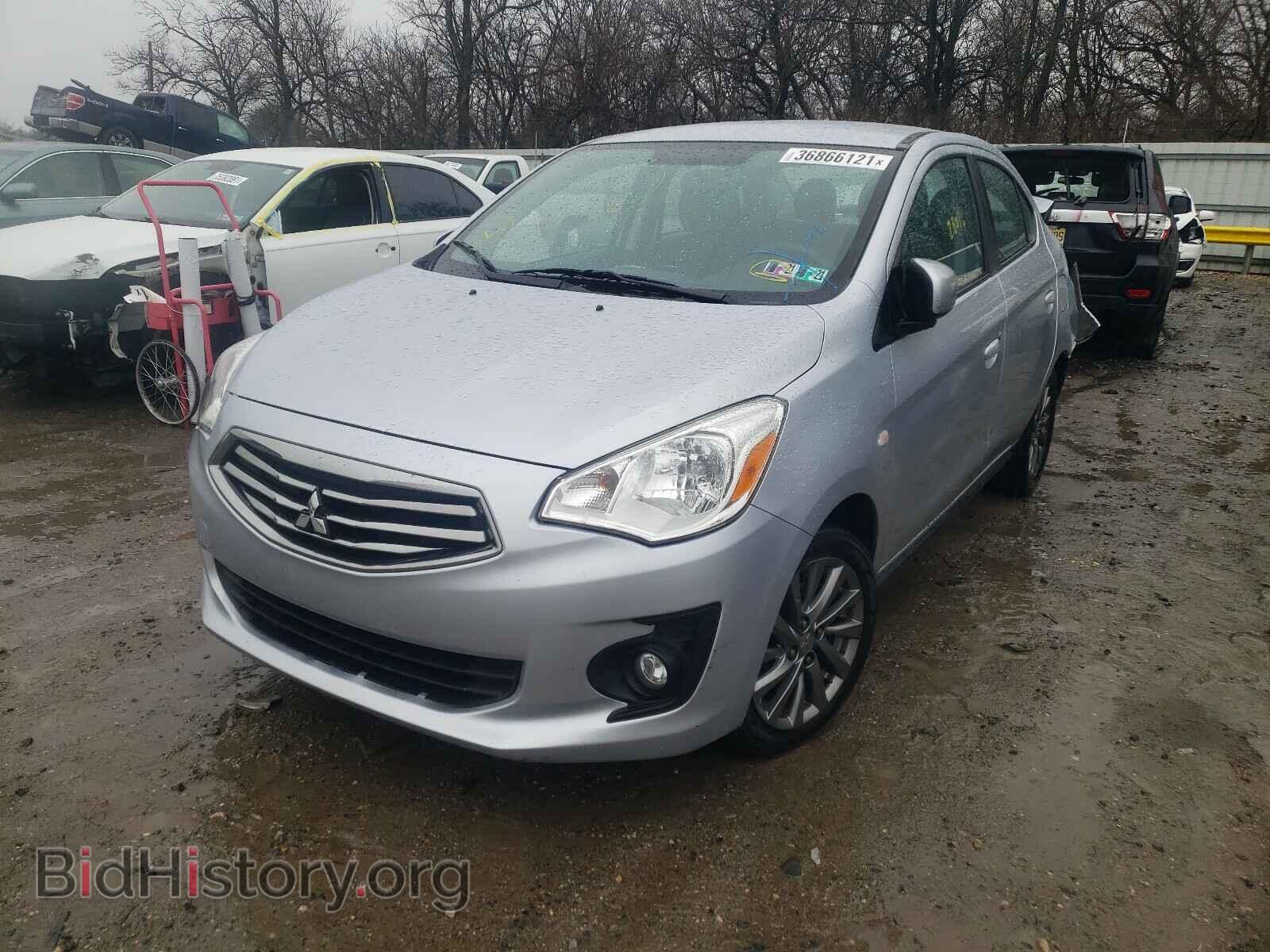 2019 MITSUBISHI MIRAGE - VIN: ML32F3FJXKHF08186 - Фото 2