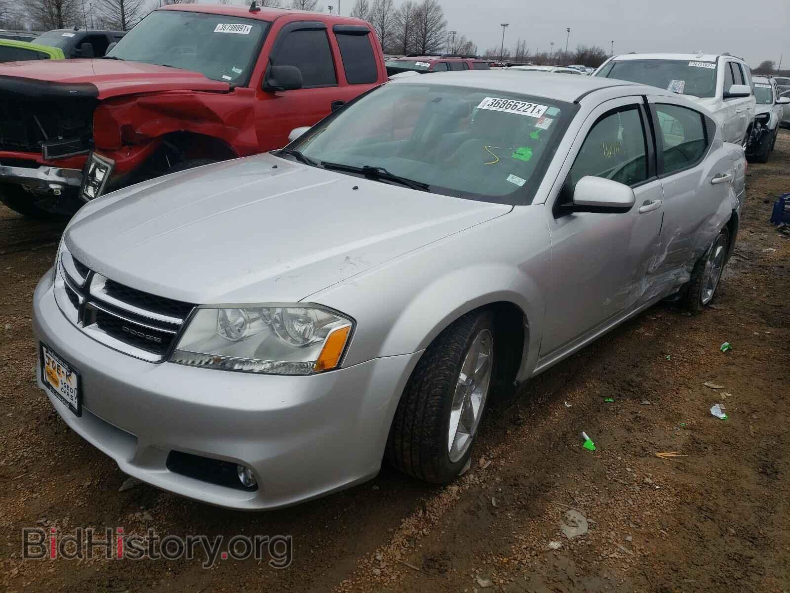 2011 DODGE AVENGER - VIN: 1B3BD2FG7BN572378 - Фото 2