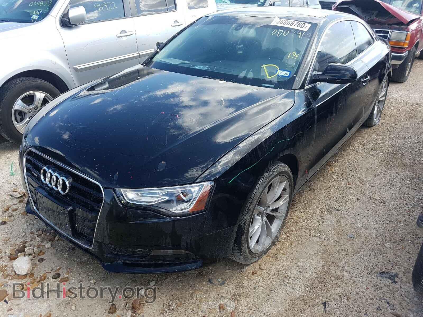 2014 AUDI A5 - VIN: WAUCFAFR3EA000791 - Фото 2
