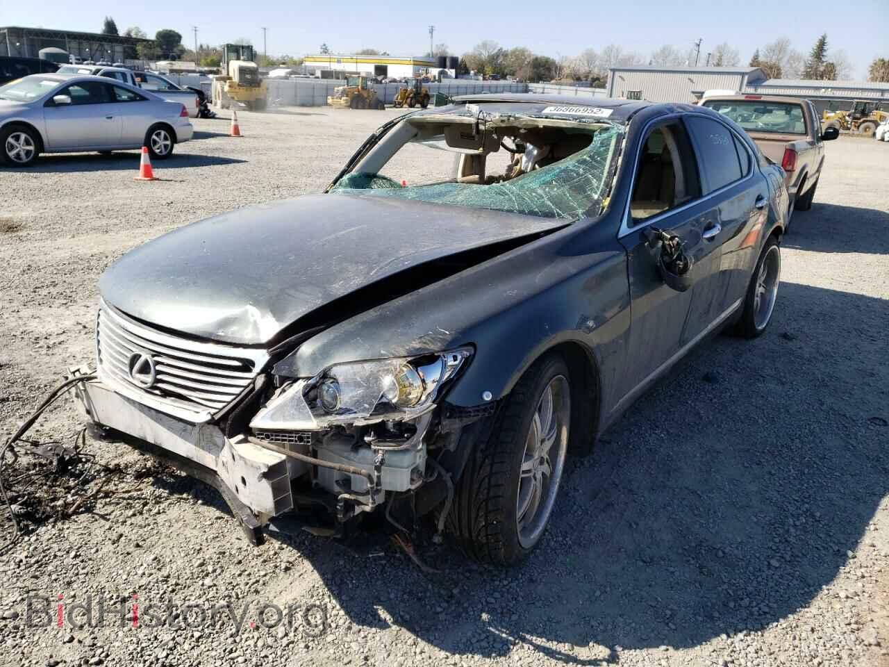 2007 LEXUS LS460 - VIN: JTHBL46F075008212 - Фото 2