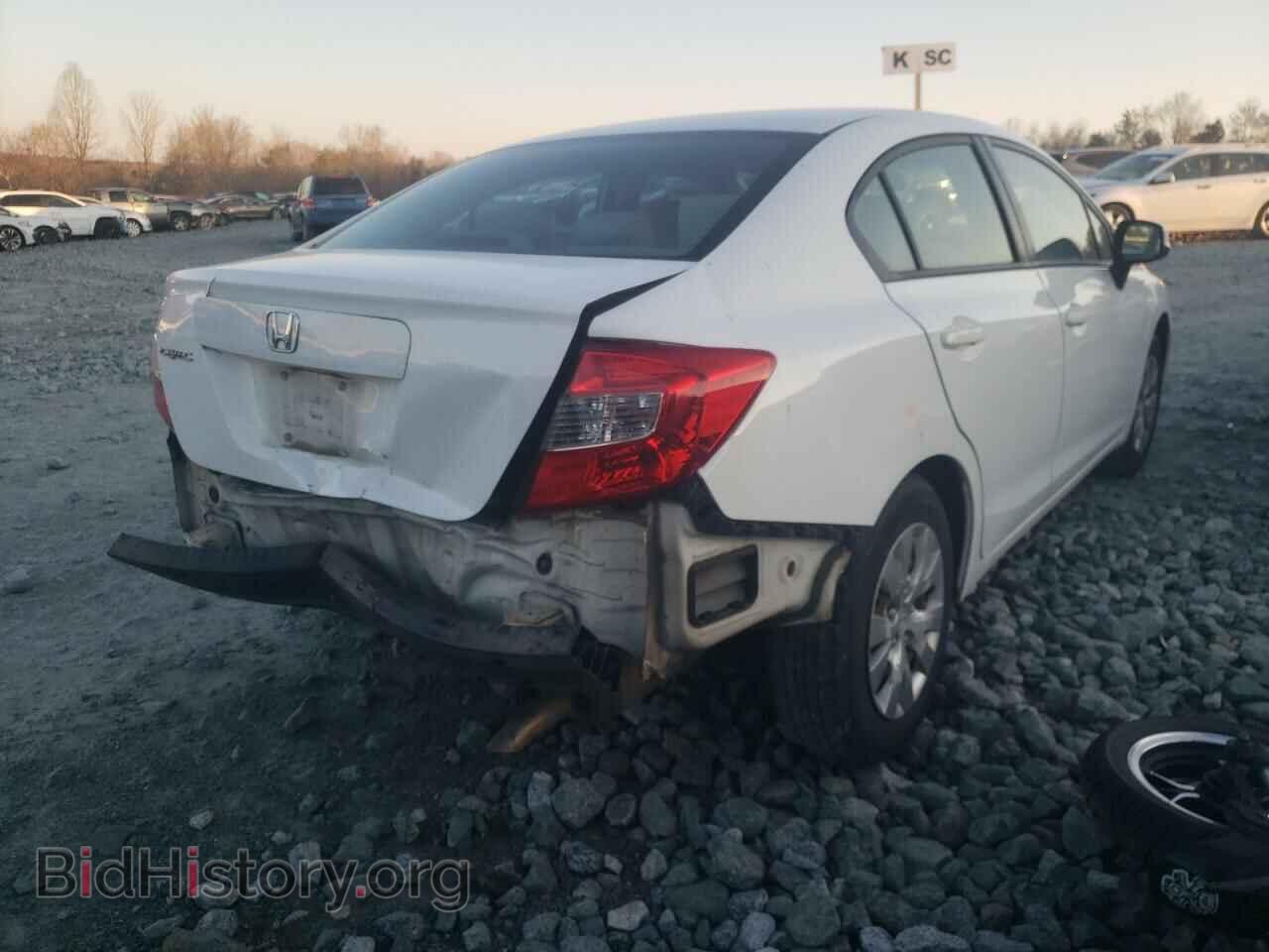 2012 HONDA CIVIC - VIN: 2HGFB2F57CH311848 - Фото 4