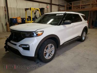 2021 Ford EXPLORER Explorer X, white — VIN 1FMSK7DH7MGA56568, Copart