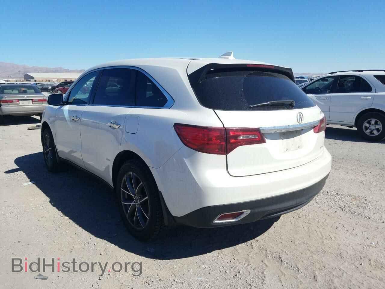 2015 ACURA MDX - VIN: 5FRYD4H49FB007298 - Фото 3