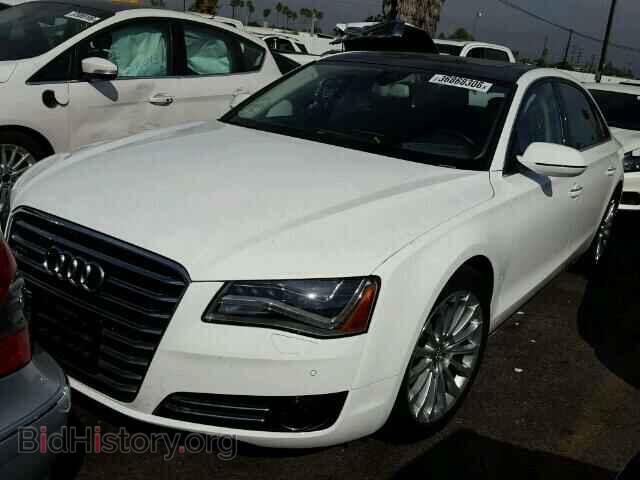 2013 AUDI A8 - VIN: WAUR2AFD5DN015147 - Фото 2