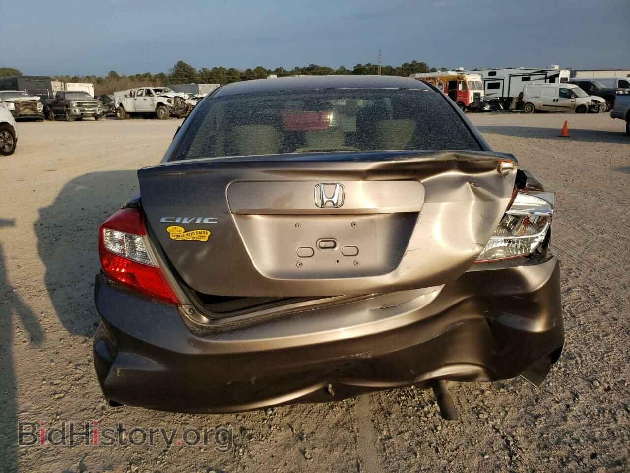 2012 HONDA CIVIC - VIN: 2HGFB2F52CH545427 - Фото 6