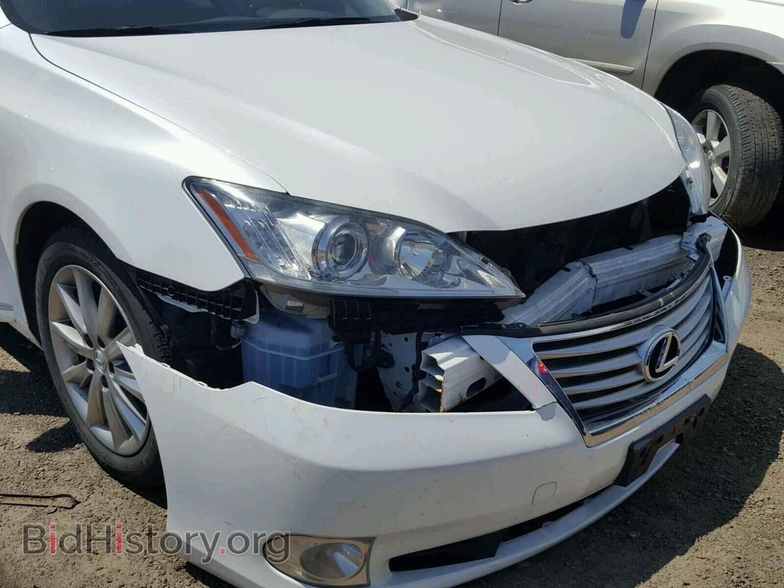 2012 LEXUS ES350 - VIN: JTHBK1EG0C2487206 - Фото 9