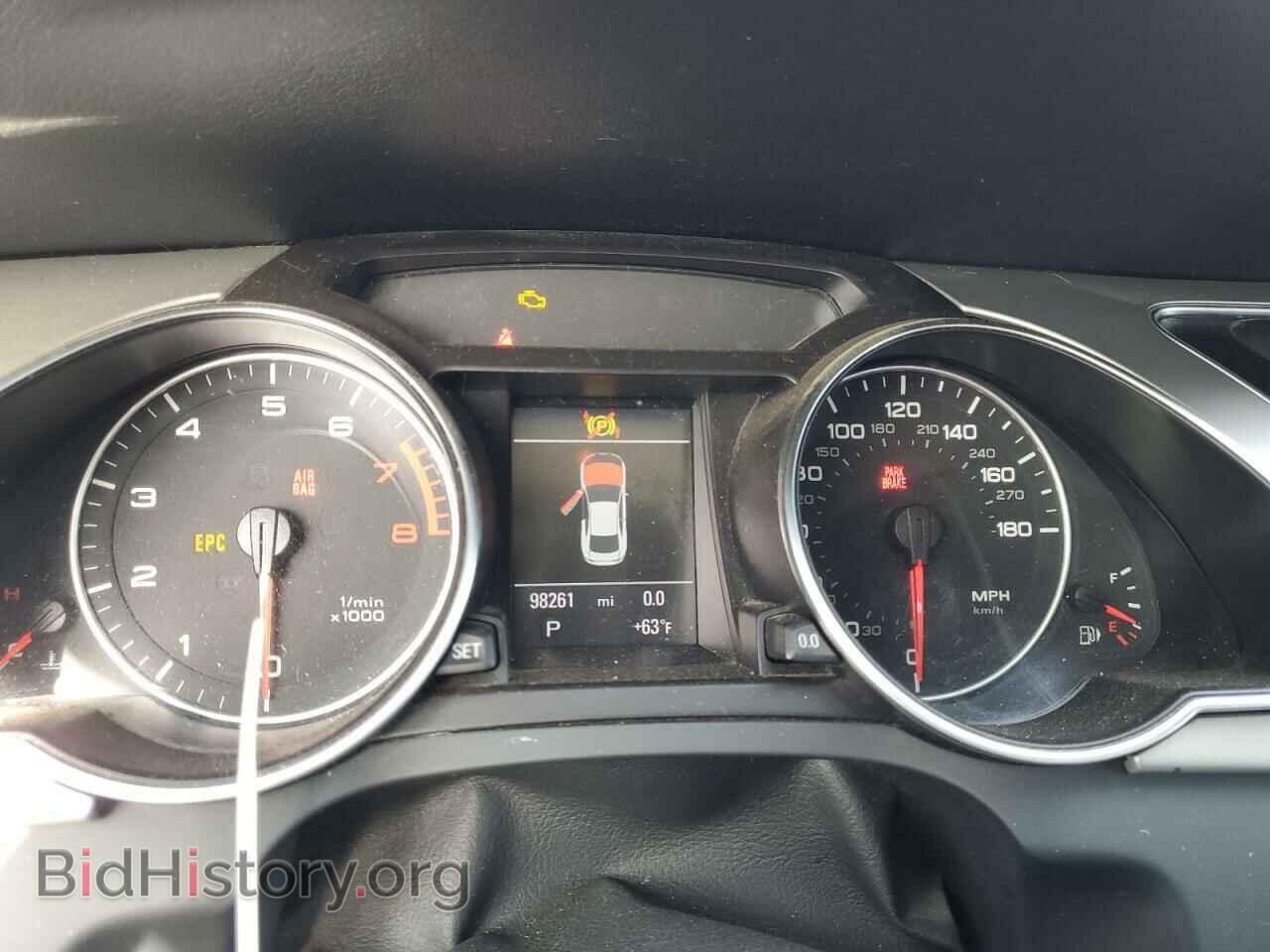2012 AUDI A5 - VIN: WAULFAFR6CA023544 - Фото 9