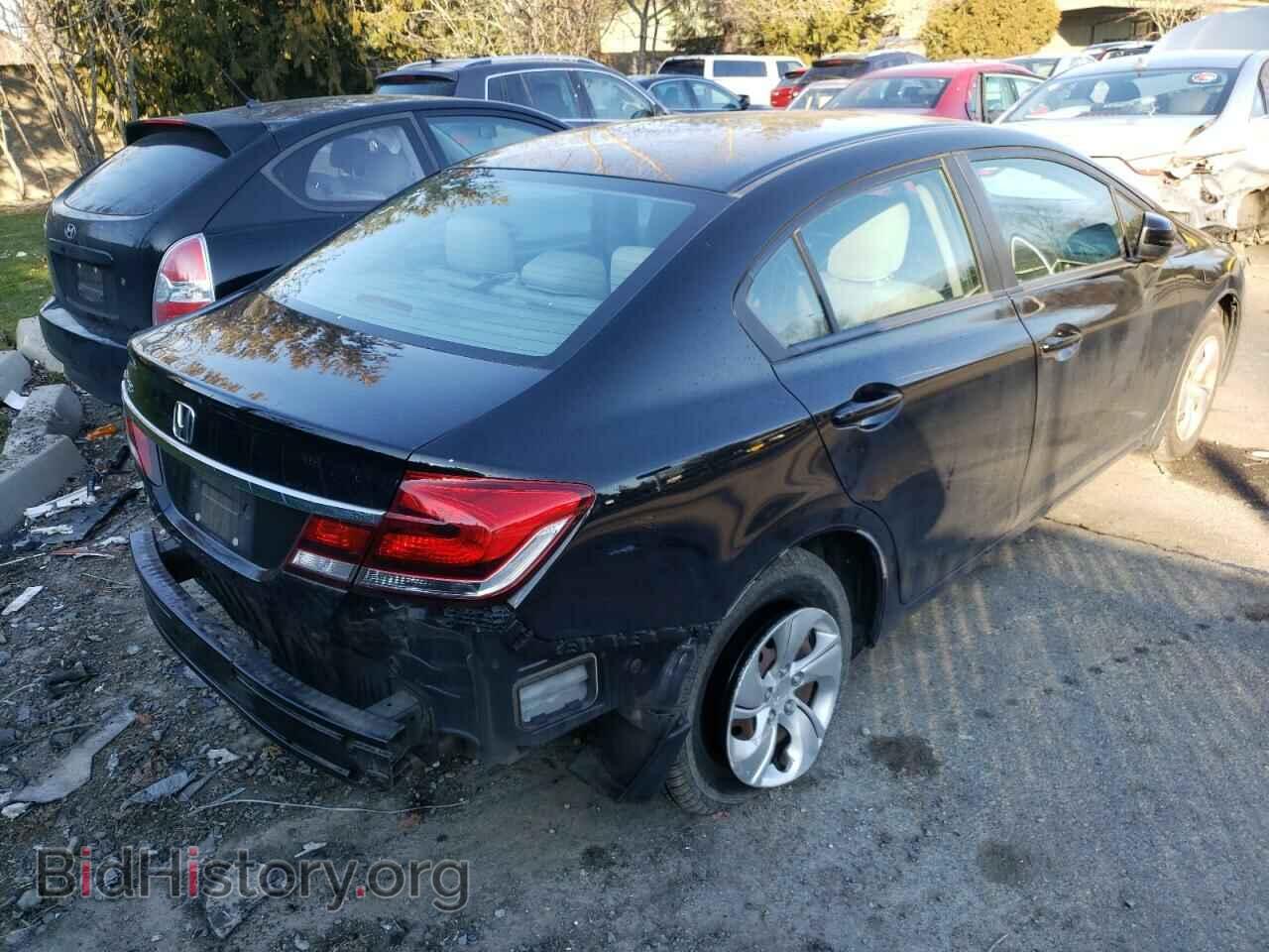 2014 HONDA CIVIC - VIN: 19XFB2F55EE245054 - Фото 4