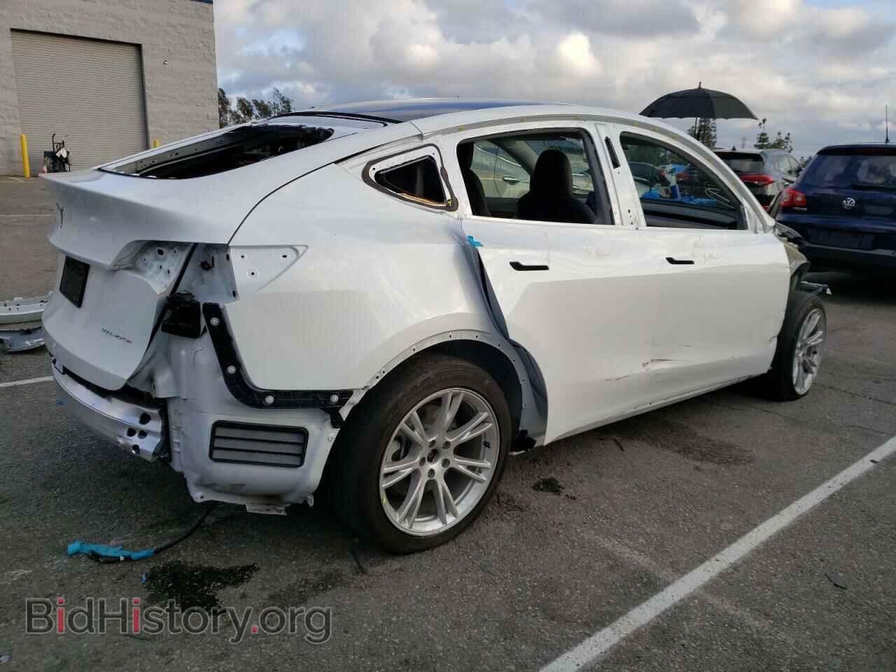 2021 TESLA MODEL Y - VIN: 5YJYGDEEXMF273691 - Фото 3