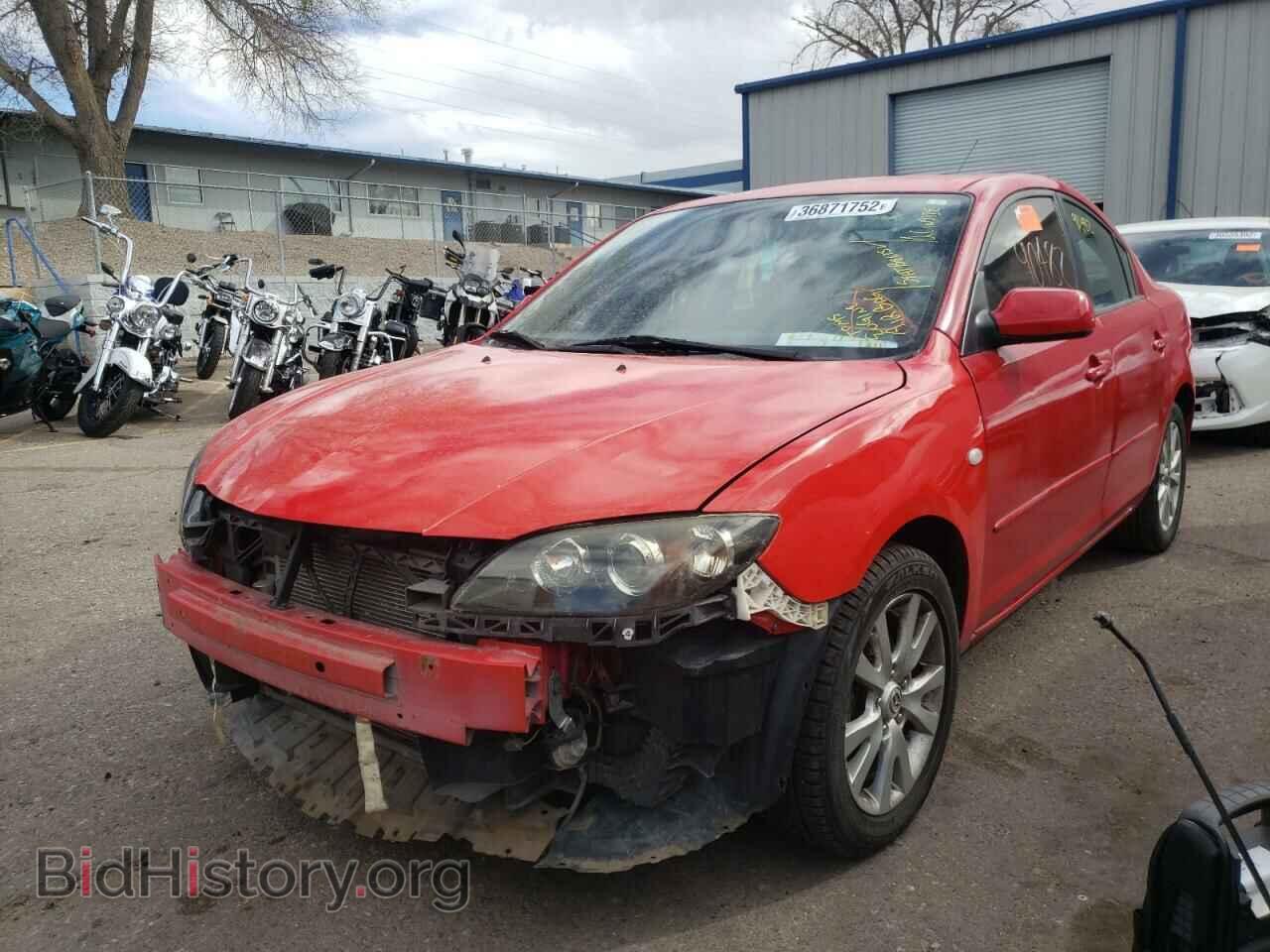 2008 MAZDA 3 - VIN: JM1BK12F581807145 - Фото 2