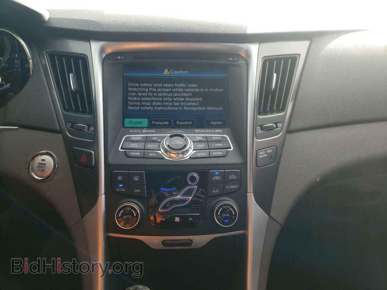 2012 HYUNDAI SONATA - VIN: KMHEC4A40CA027621 - Фото 9