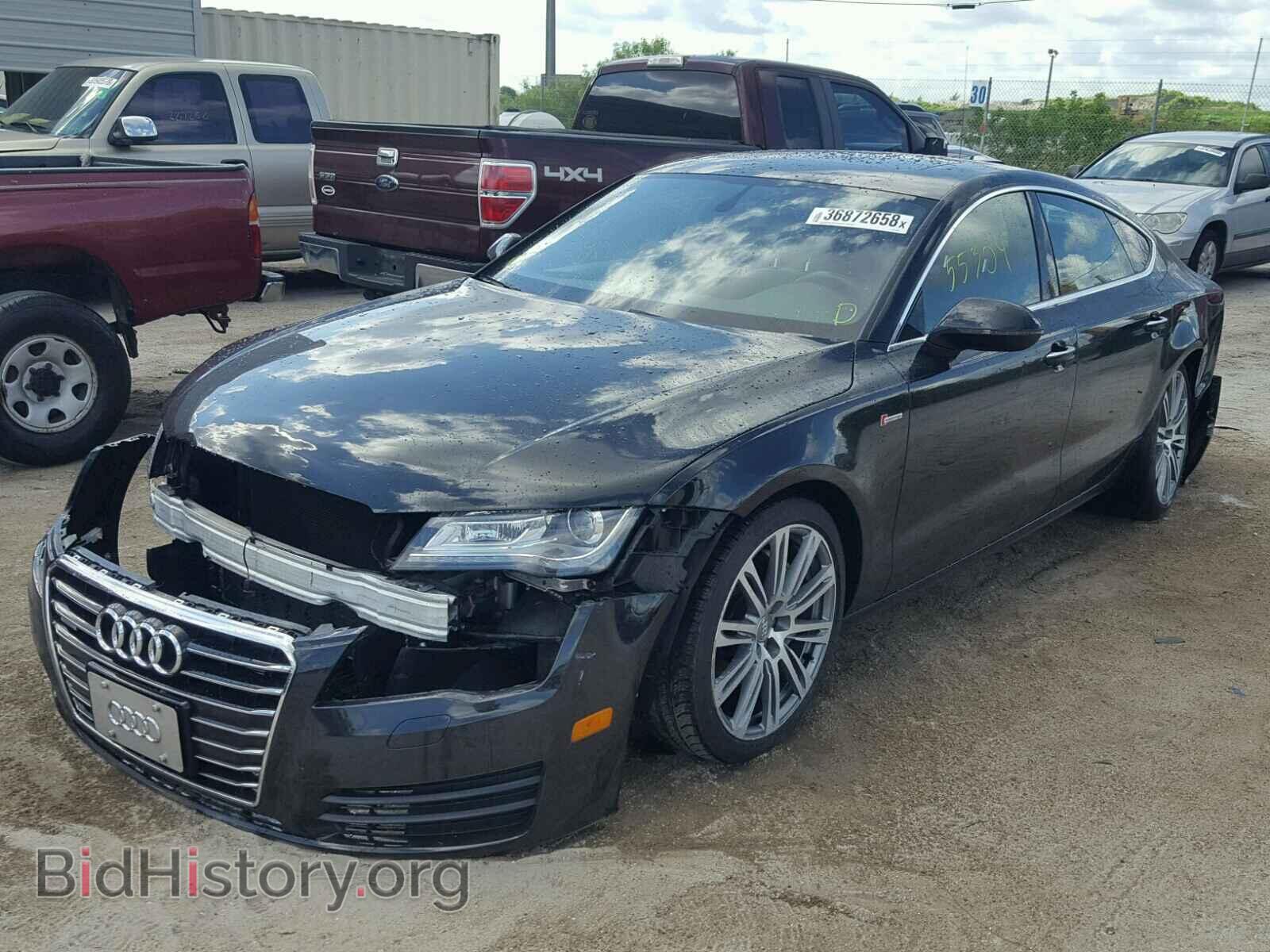 2014 AUDI A7 - VIN: WAUWGAFC4EN019011 - Фото 2