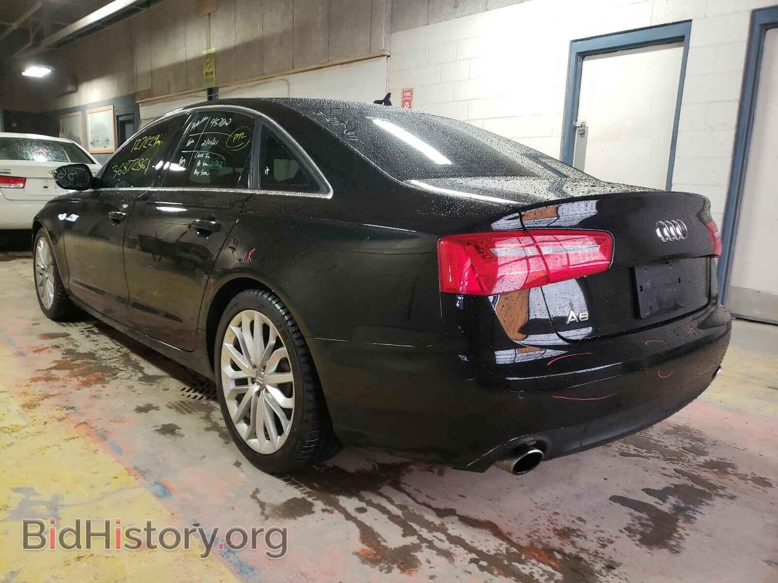 2013 AUDI A6 - VIN: WAUGFAFC3DN006207 - Фото 3