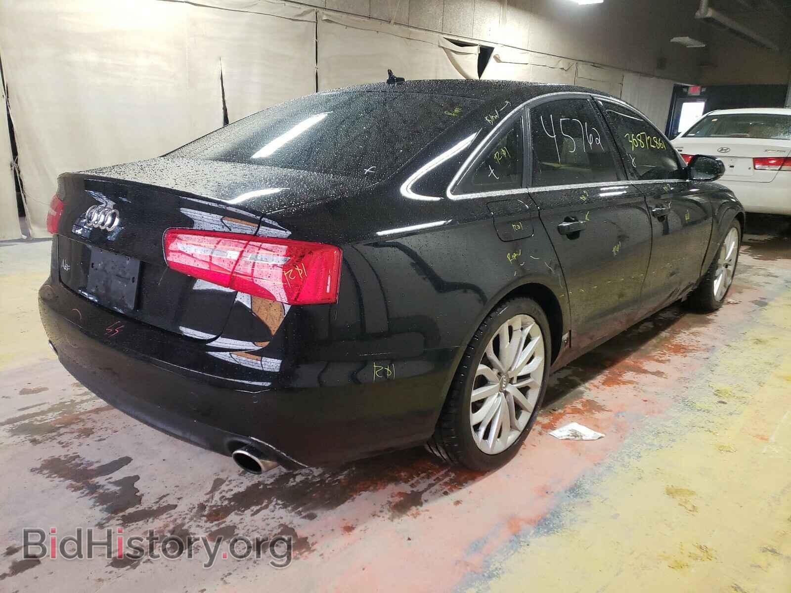 2013 AUDI A6 - VIN: WAUGFAFC3DN006207 - Фото 4