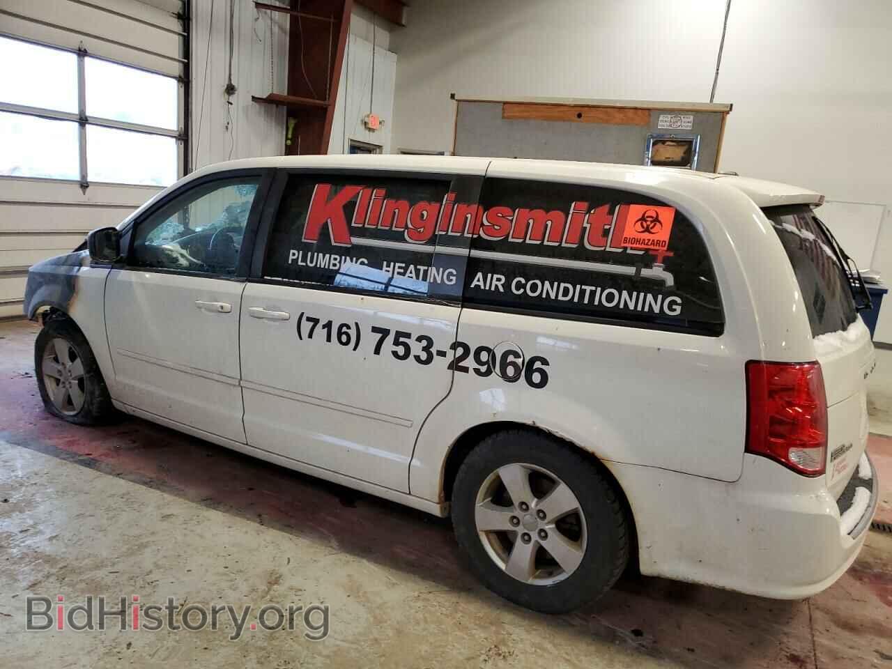 2013 DODGE CARAVAN - VIN: 2C4RDGBG7DR762588 - Фото 2