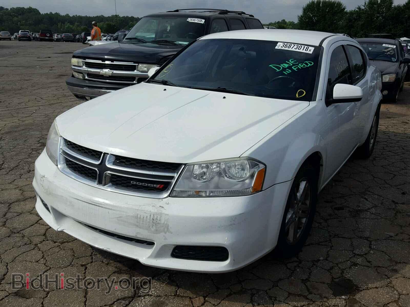 2012 DODGE AVENGER - VIN: 1C3CDZCB8CN274626 - Фото 2