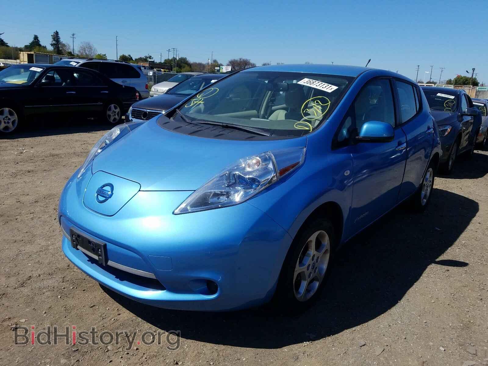 2011 NISSAN LEAF - VIN: JN1AZ0CP4BT007783 - Фото 2
