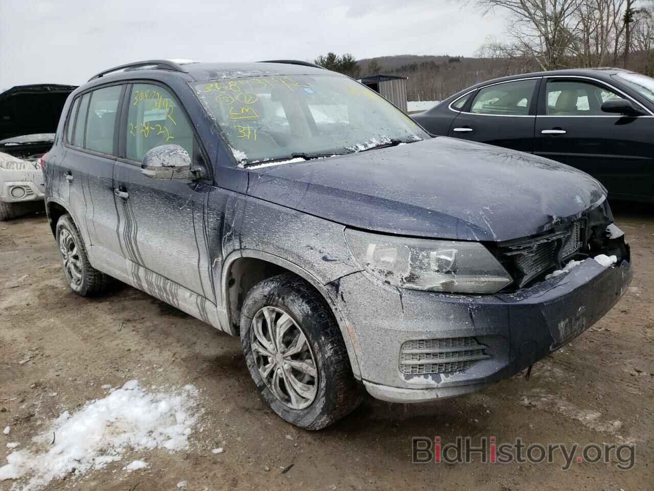 Фотография WVGBV7AX3GW593323 - VOLKSWAGEN TIGUAN 2016