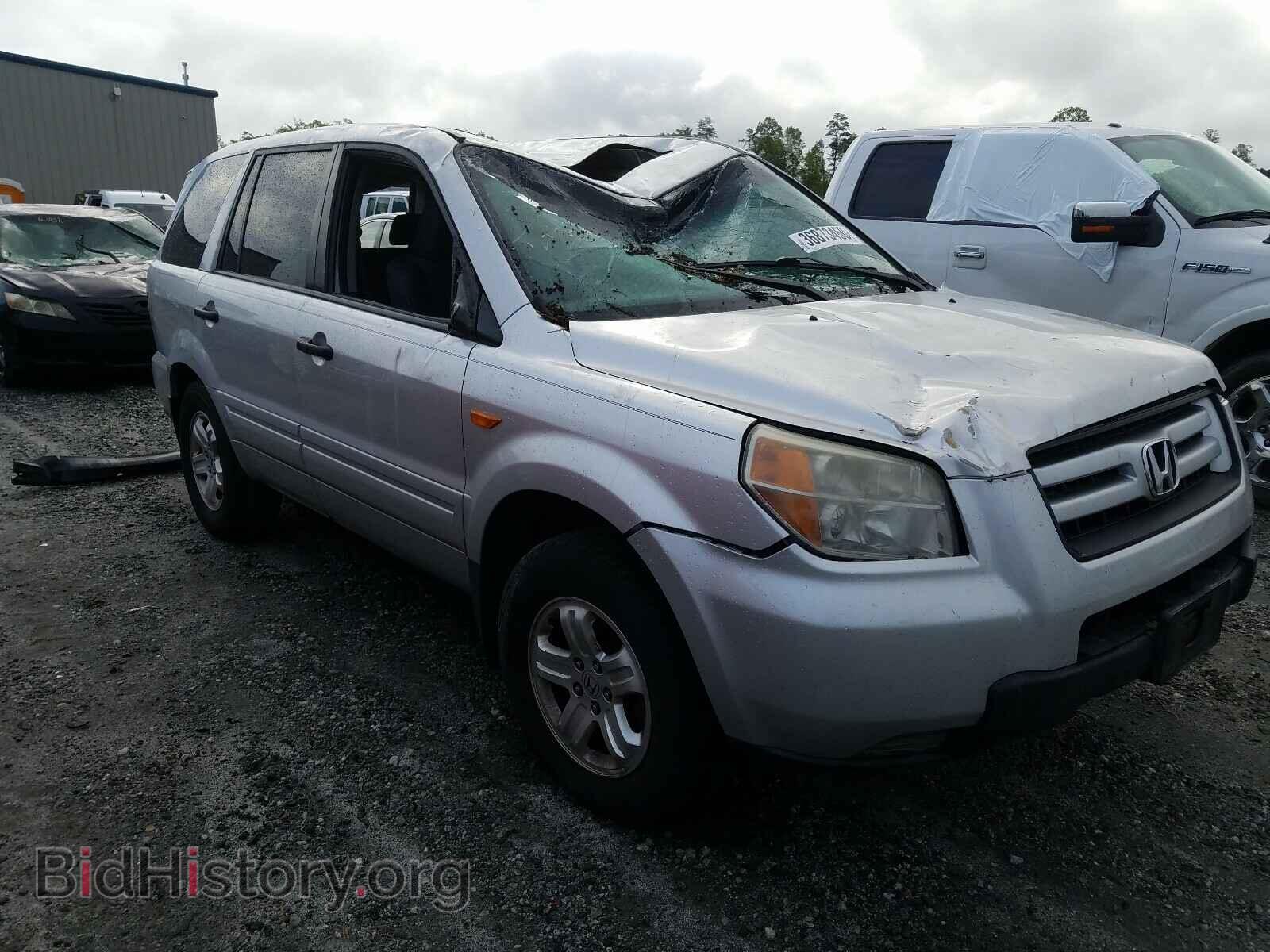 Фотография 5FNYF28167B038225 - HONDA PILOT 2007
