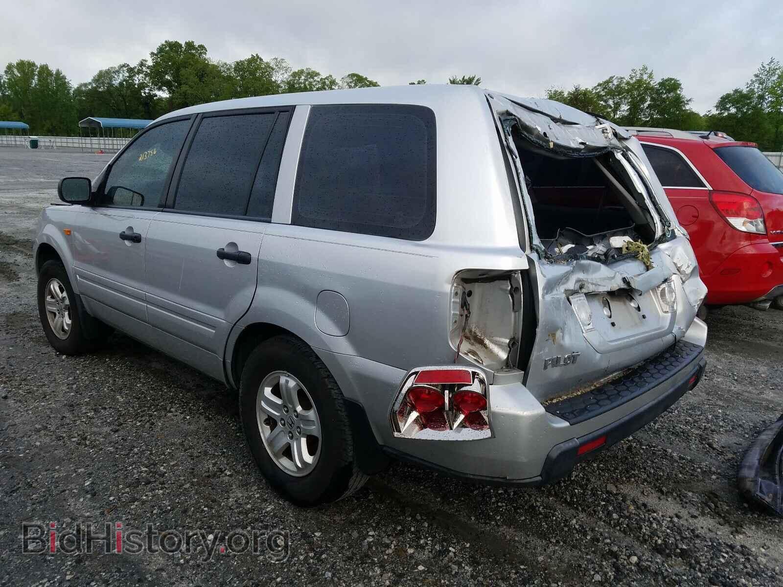 2007 HONDA PILOT - VIN: 5FNYF28167B038225 - Фото 3