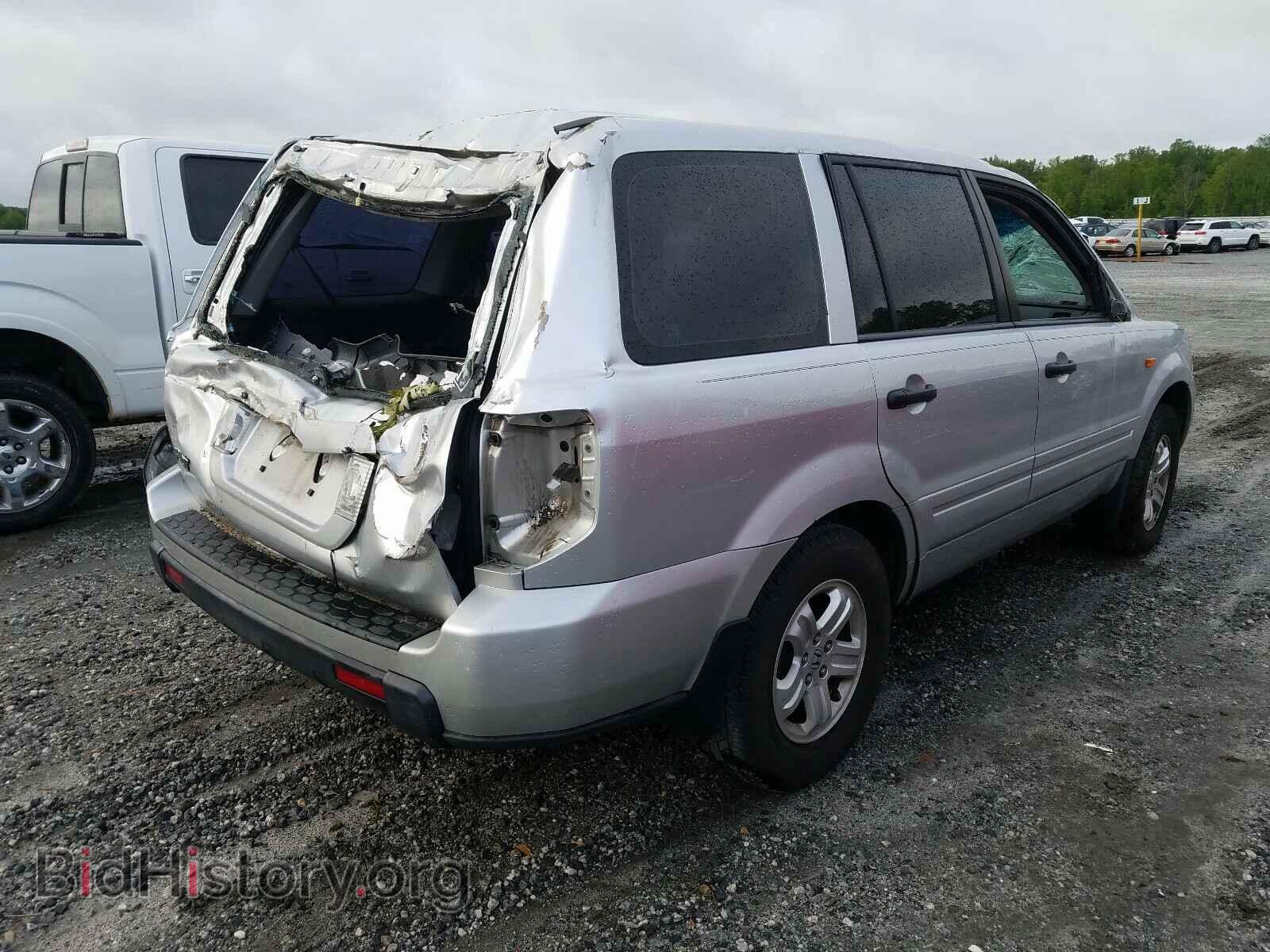 2007 HONDA PILOT - VIN: 5FNYF28167B038225 - Фото 4
