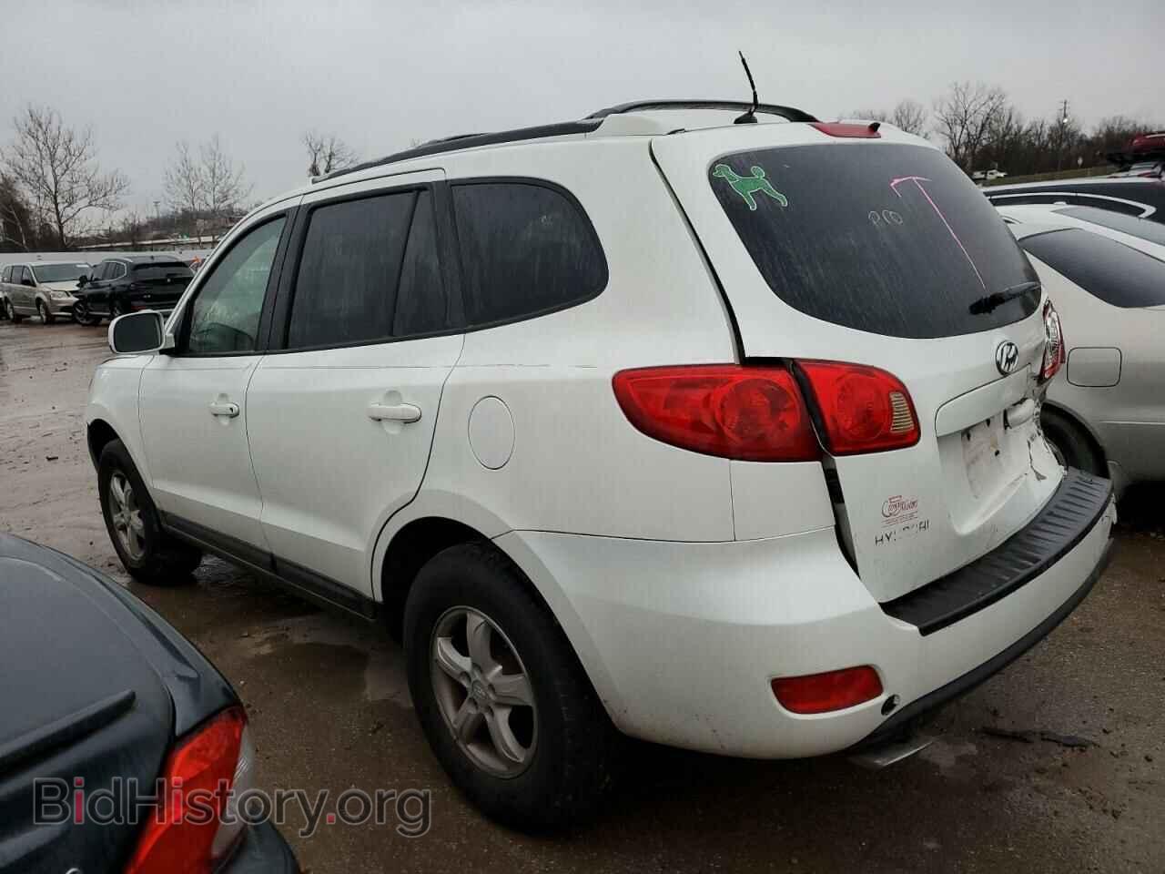 2007 HYUNDAI SANTA FE - VIN: 5NMSG13D57H036947 - Фото 2