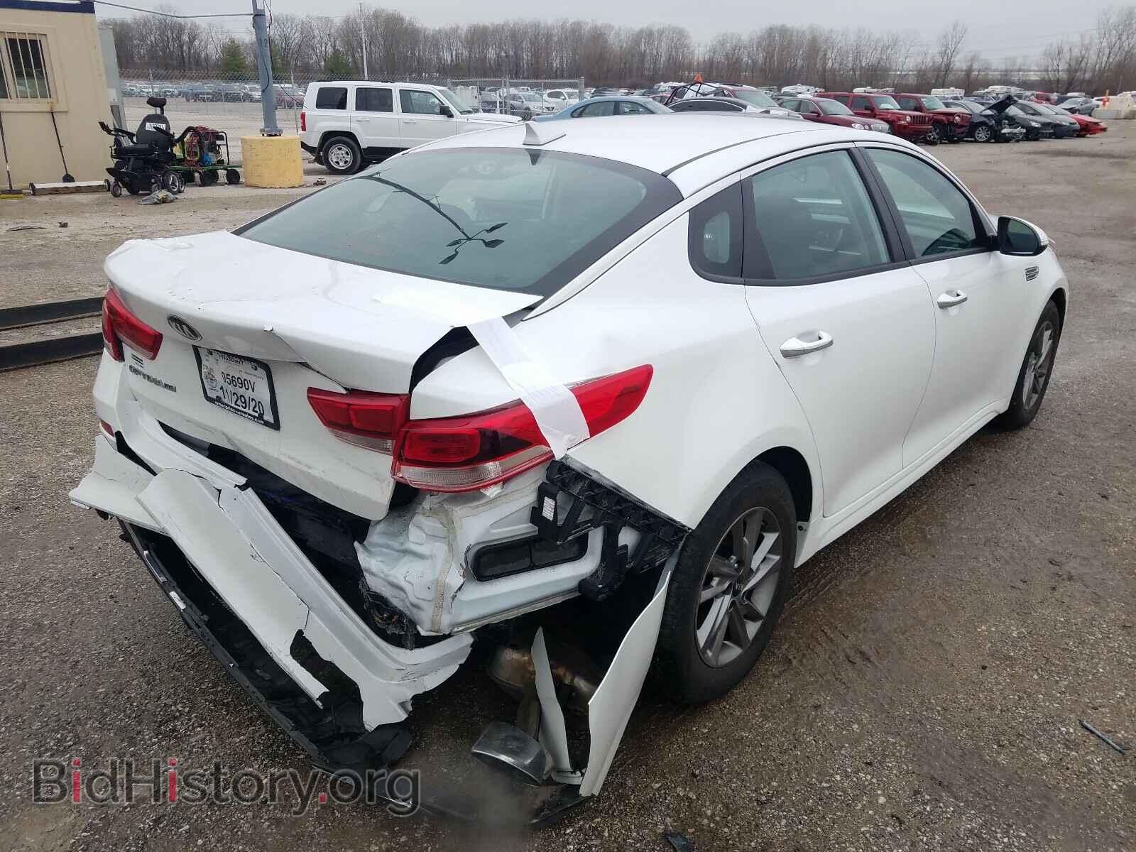 2019 KIA OPTIMA - VIN: 5XXGT4L3XKG331737 - Фото 4
