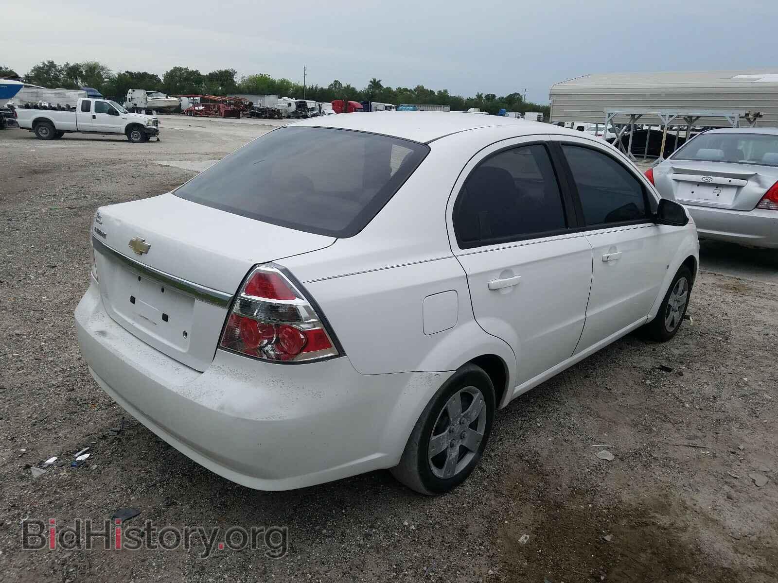2009 CHEVROLET AVEO - VIN: KL1TD56E79B346850 - Фото 4