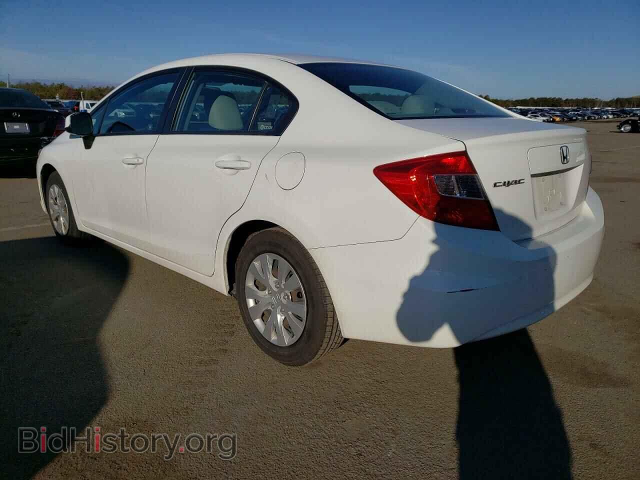 2012 HONDA CIVIC - VIN: 2HGFB2F56CH602891 - Фото 2