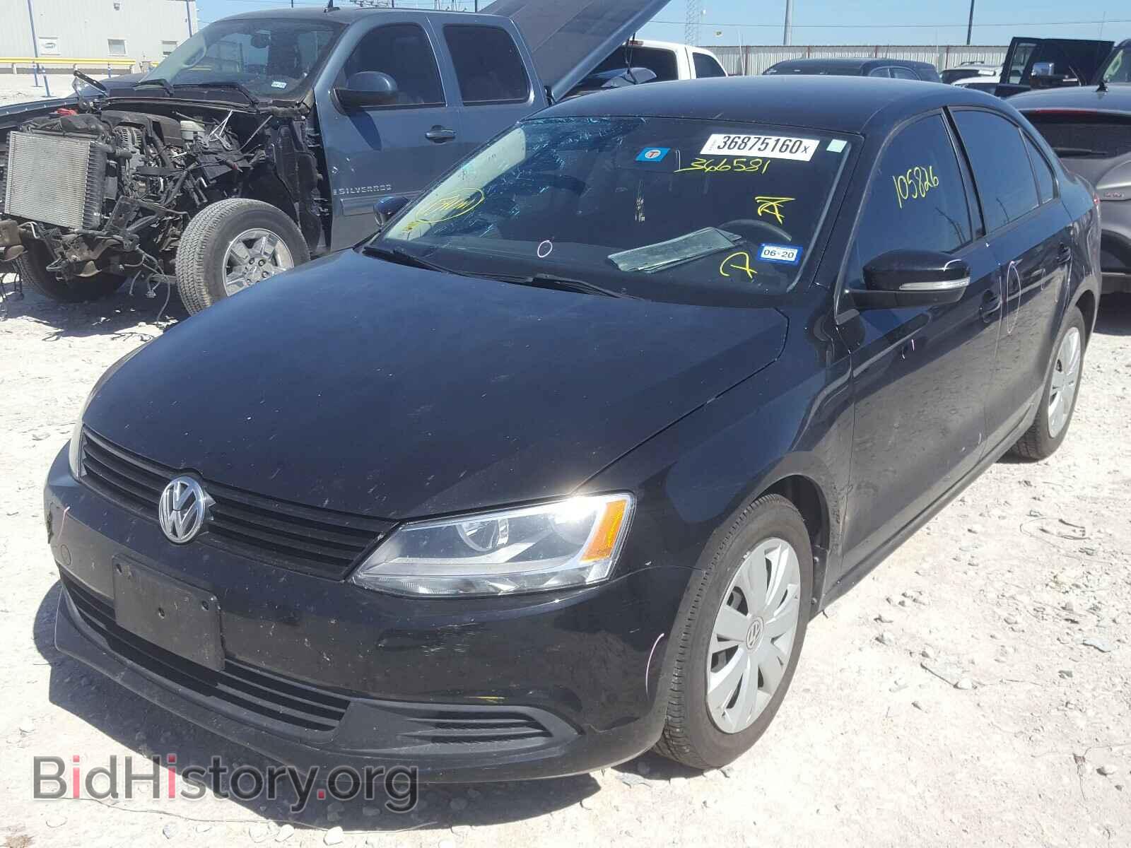2012 VOLKSWAGEN JETTA - VIN: 3VWDP7AJ5CM366581 - Фото 2