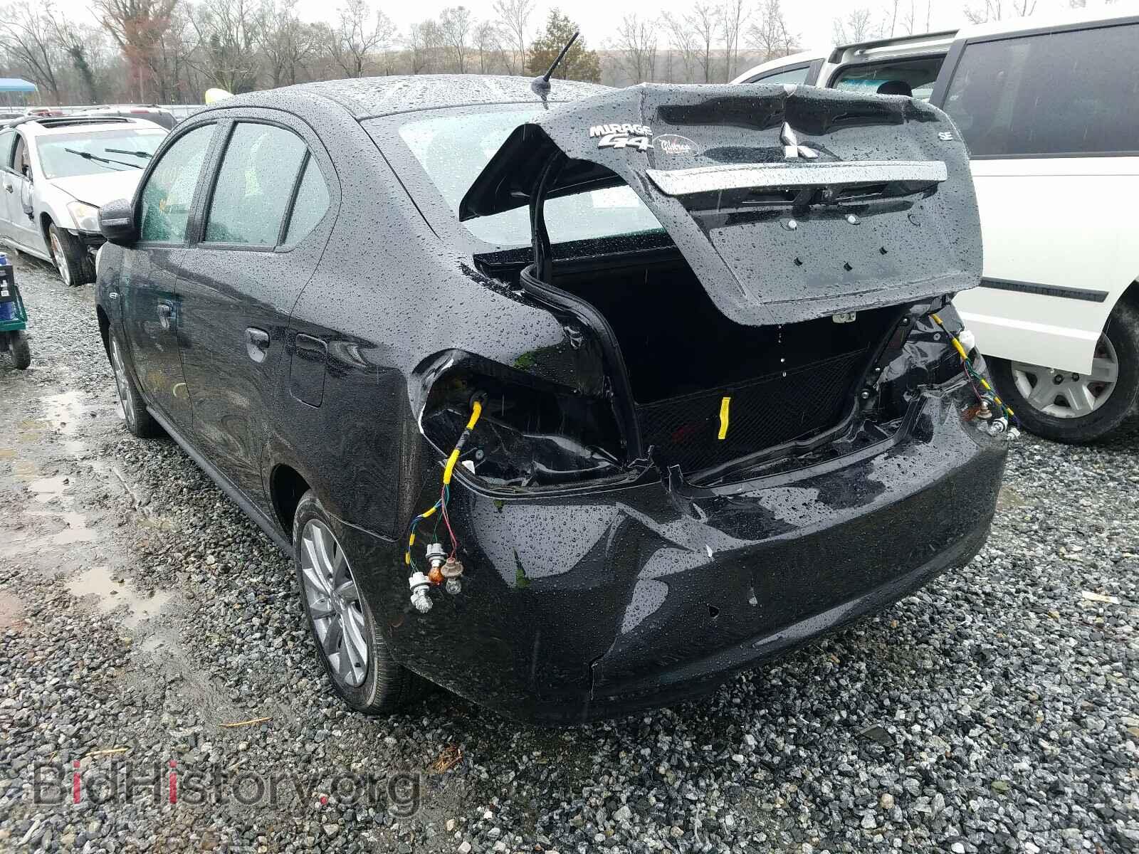 2020 MITSUBISHI MIRAGE - VIN: ML32F4FJ6LHF11075 - Фото 2