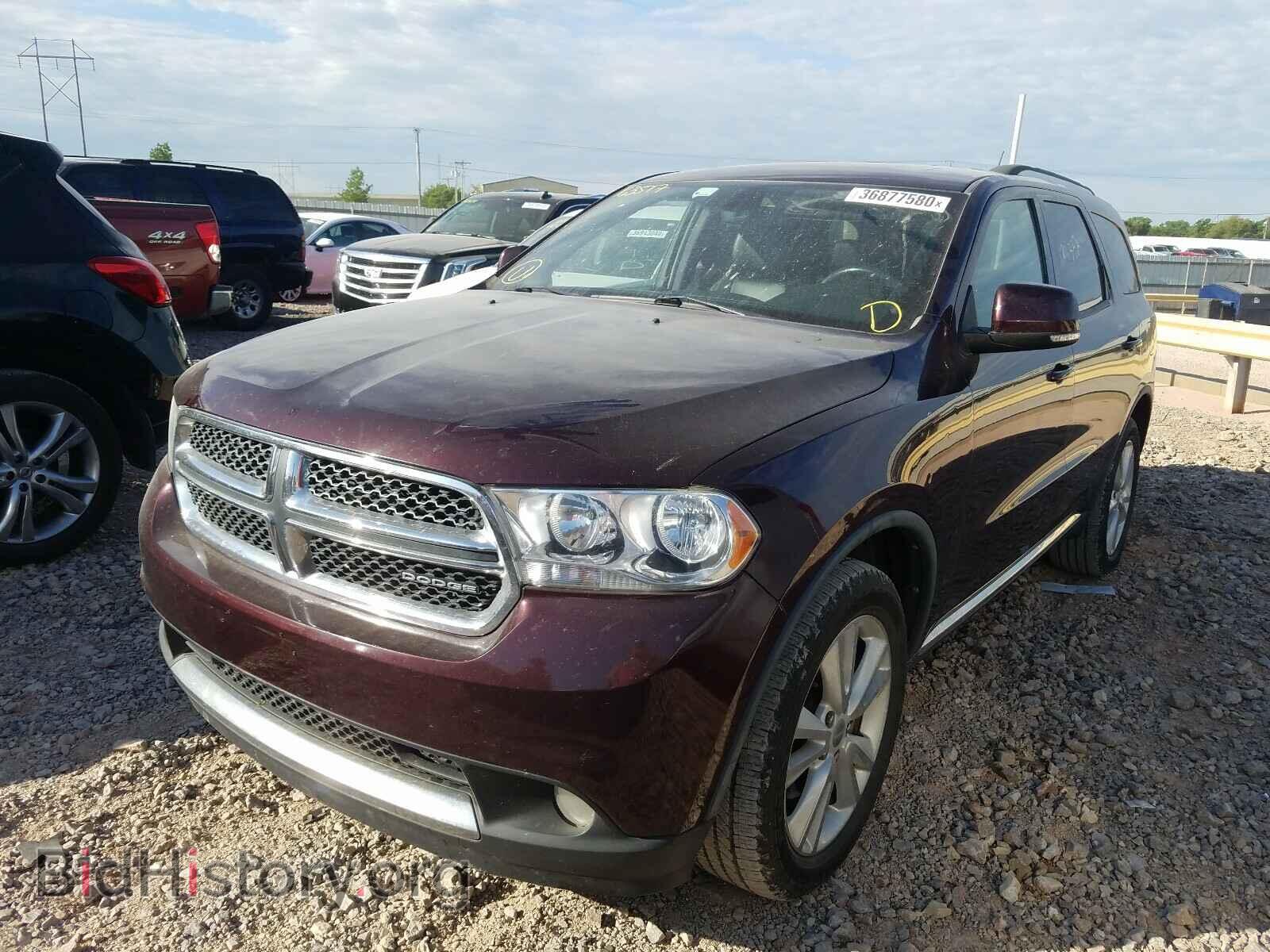 2012 DODGE DURANGO - VIN: 1C4SDJDT2CC163517 - Фото 2
