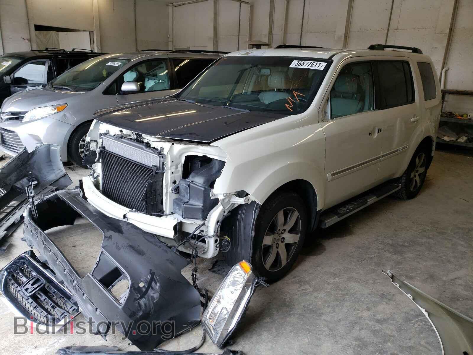 2014 HONDA PILOT - VIN: 5FNYF3H99EB016101 - Фото 2