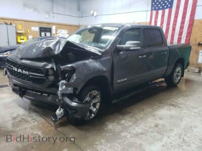 2022 RAM 1500 Big Horn/Lone Star, gray — VIN 1C6SRFFT2NN406673, Copart