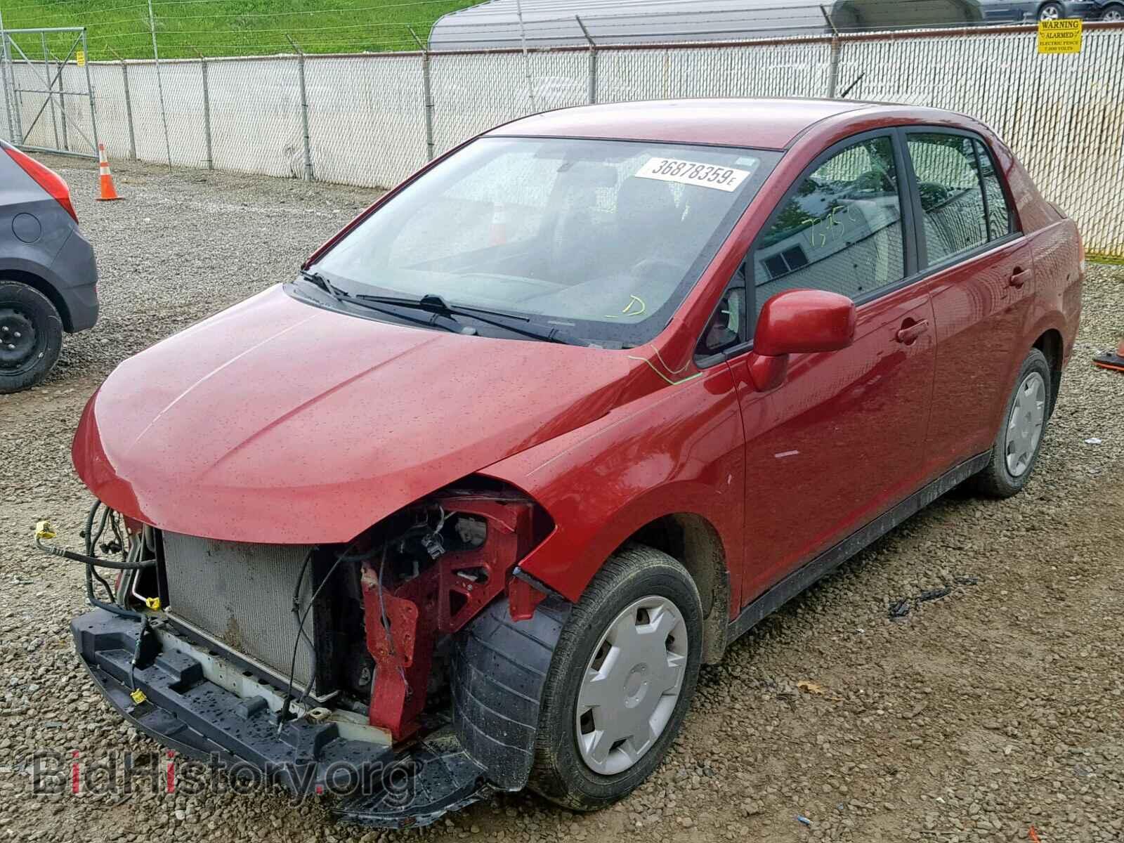 2009 NISSAN VERSA - VIN: 3N1BC11E79L433771 - Фото 2