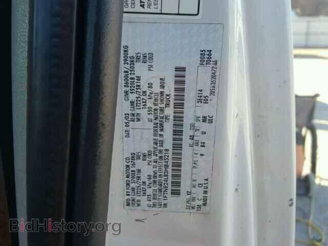 2003 FORD ECONOLINE - VIN: 1FTNE24L83HB45218 - Фото 10
