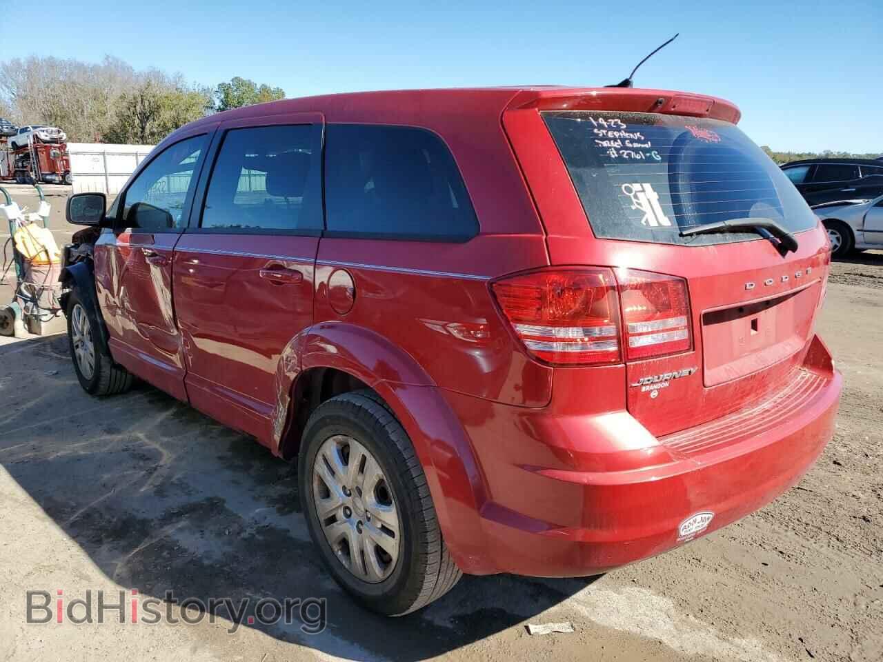 2015 DODGE JOURNEY - VIN: 3C4PDCAB6FT708284 - Фото 2