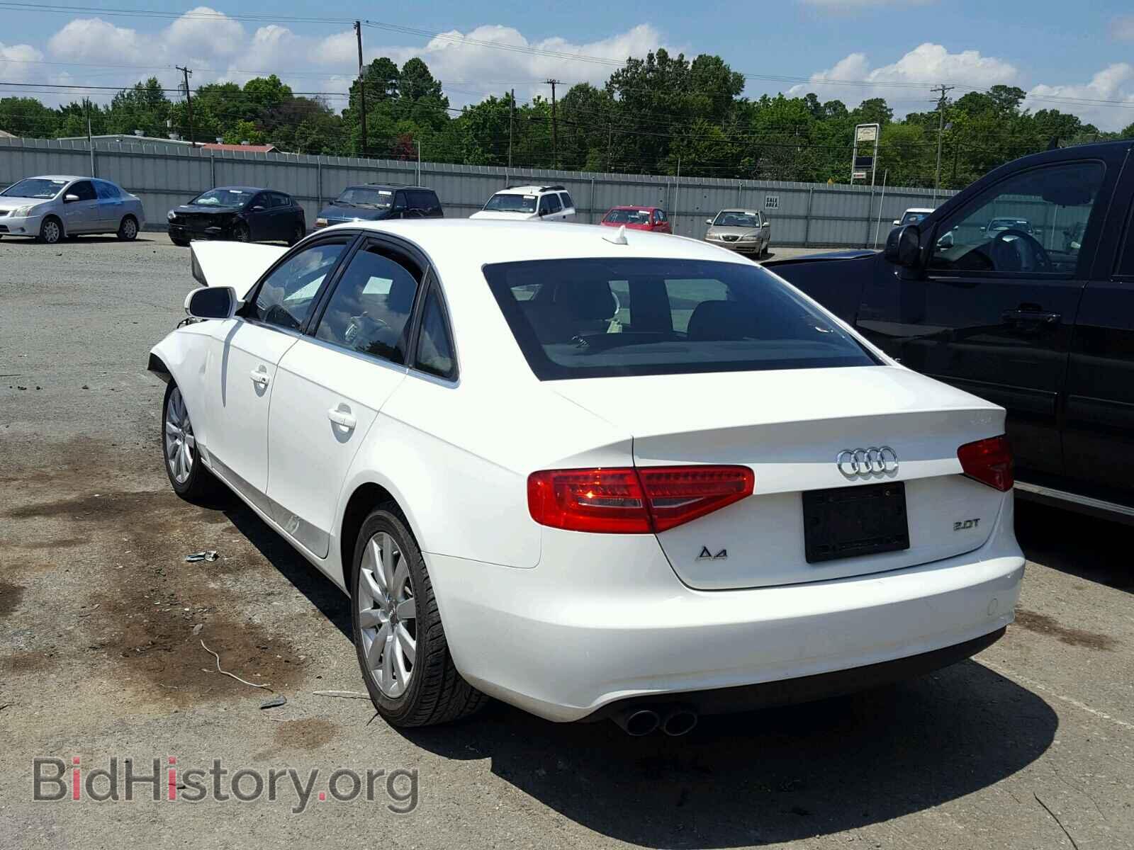 2013 AUDI A4 - VIN: WAUAFAFL1DA162825 - Фото 3