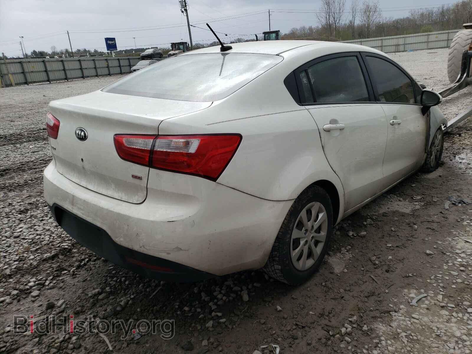 2015 KIA RIO - VIN: KNADM4A37F6519846 - Фото 4