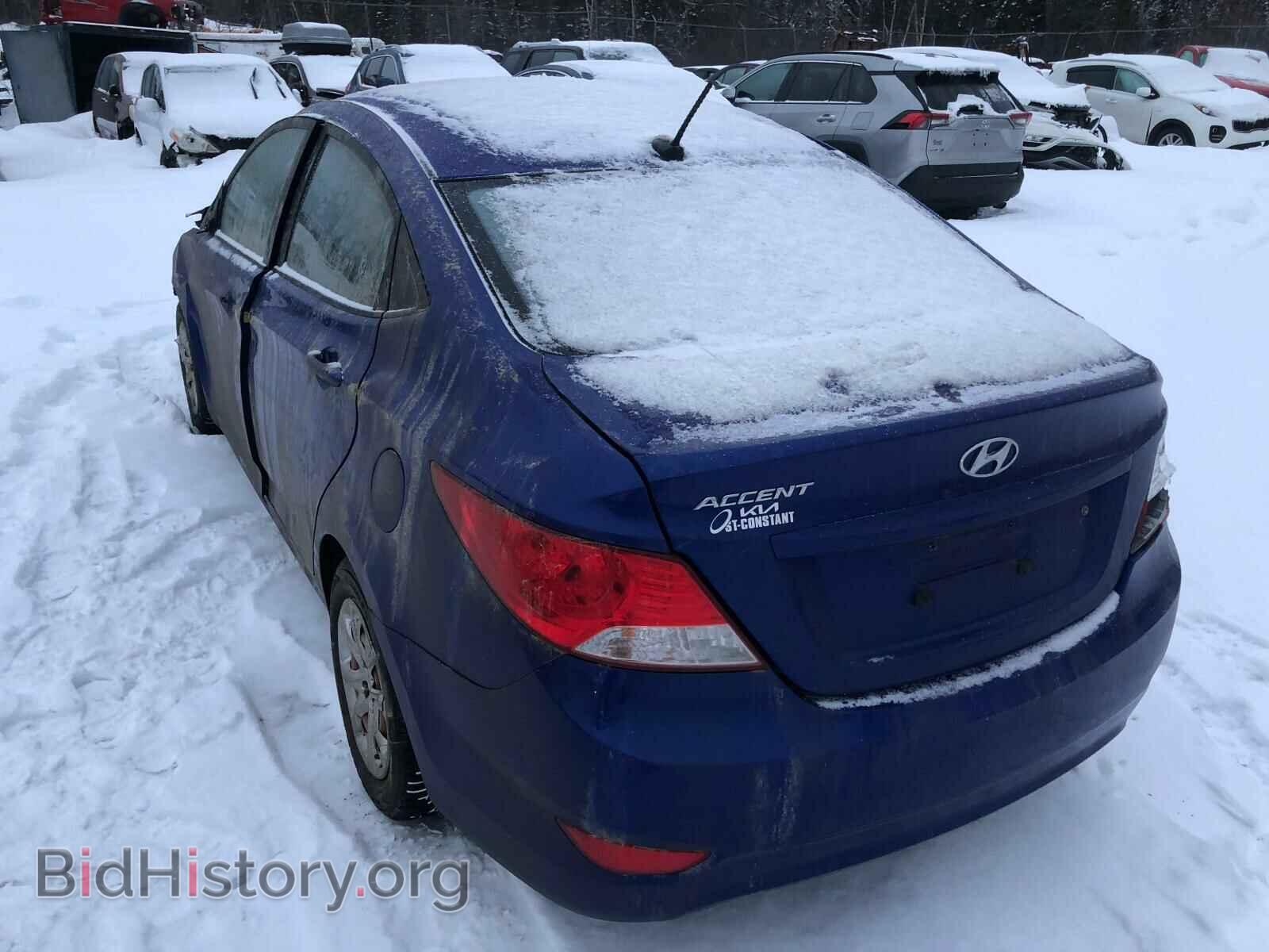 2012 HYUNDAI ACCENT - VIN: KMHCT4AEXCU270920 - Фото 3