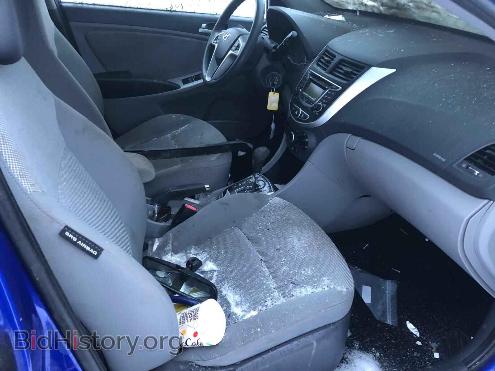 2012 HYUNDAI ACCENT - VIN: KMHCT4AEXCU270920 - Фото 5
