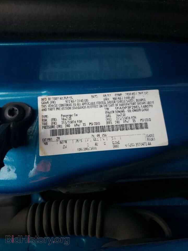 2014 FORD FOCUS - VIN: 1FADP3F29EL148070 - Photo 12