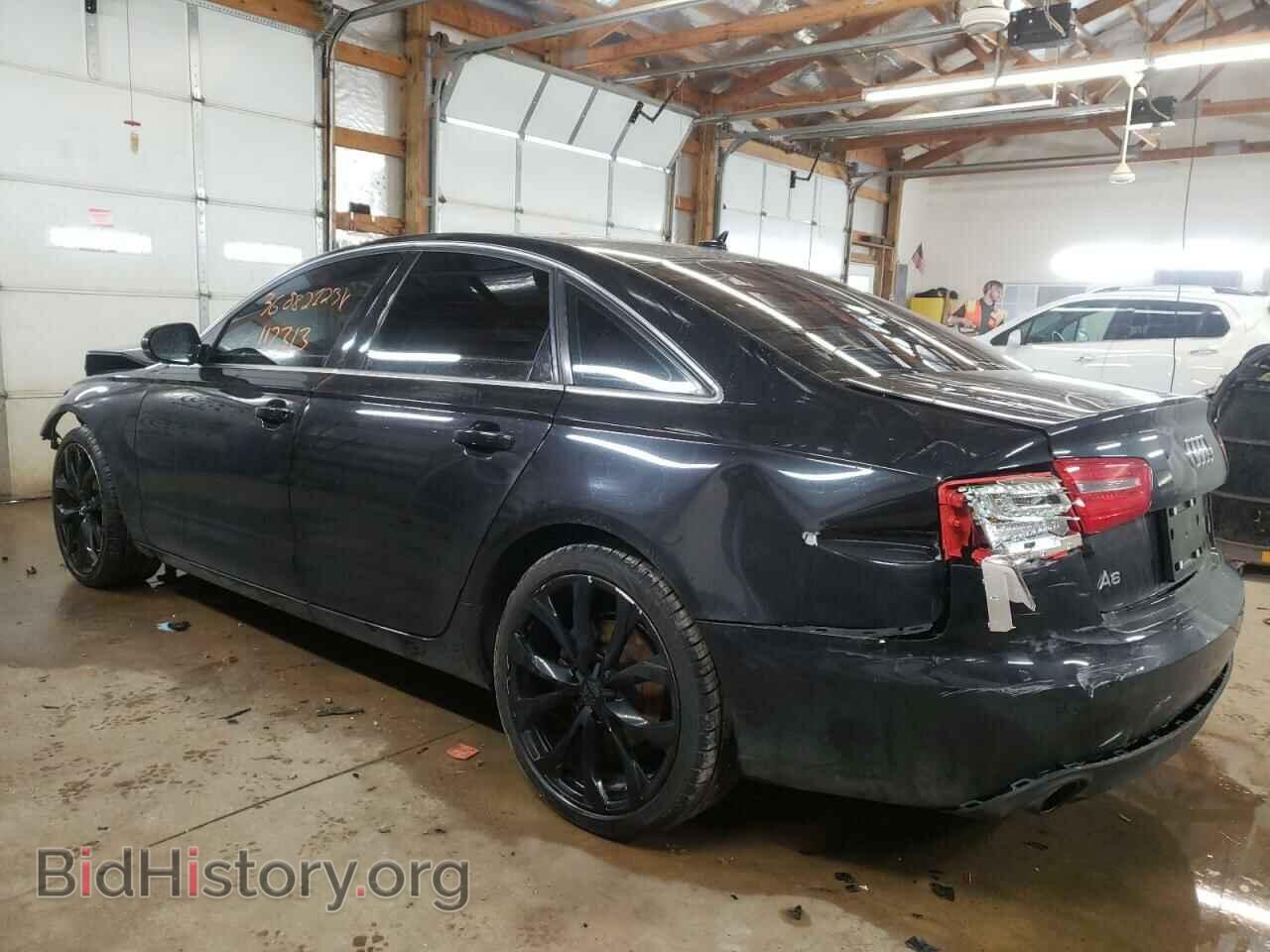 2013 AUDI A6 - VIN: WAUGFAFC2DN020955 - Photo 2