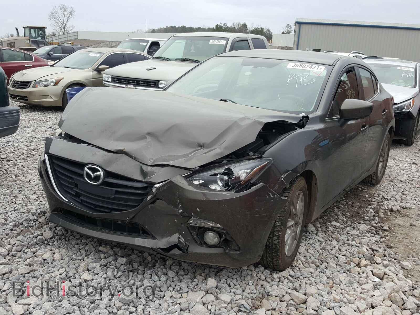 2014 MAZDA 3 - VIN: JM1BM1V70E1183975 - Фото 2