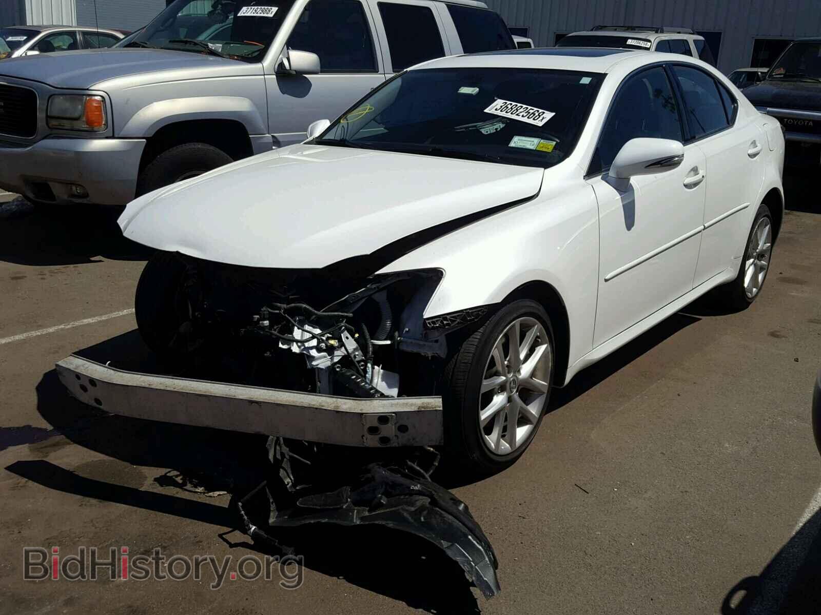 2012 LEXUS IS - VIN: JTHCE5C28C5002948 - Photo 2
